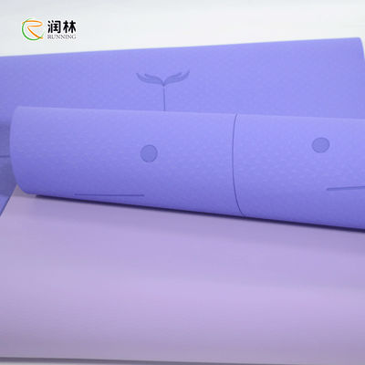 Eco Vriendschappelijke TPE Yoga Mat Safe, de Blootvoetse Matten van de Oefenings Grote Training