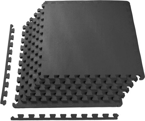Oefening Mat With 1/2 van het Misstap niet de Zwarte Raadsel“ Extra Dikke EVA Foam Interlocking Tiles
