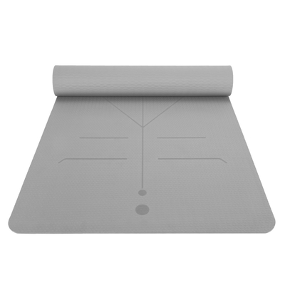 Kubusvormige Antischeuren 4mm TPE-de Yoga Mat For Gymnastics Pilates van Pvc