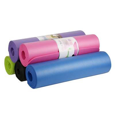 De Oefeningsnbr Yoga Mat Single Layer Customized 15mm van de gymnastiekgeschiktheid