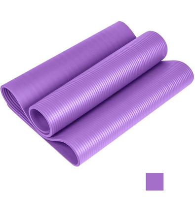 Hoog - dichtheidsnbr Yoga Mat Anti Tear 8~20mm dik met het Dragen van Riem