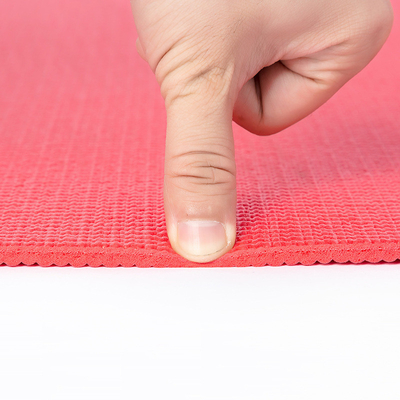 Hoog - van de Preventiepvc van de dichtheidssteunbalk de Uitbreiding Mat Linen Yoga Mat