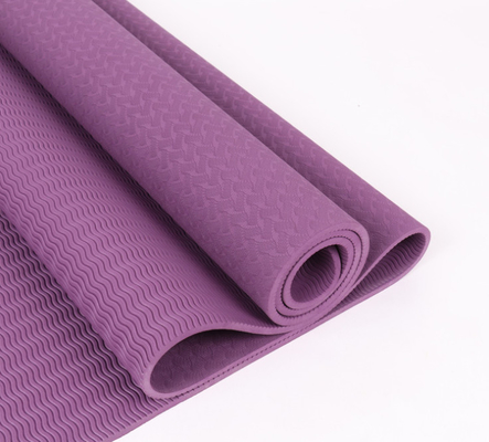 De nieuwe Yoga Mat Eco Friendly 183*61cm van Tpe van de Ontwerp Purpere Douane